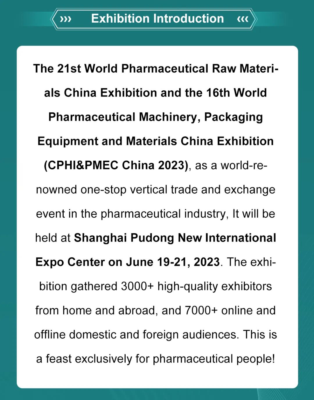 Jhenten Machinery  invites you to CPHI & PMEC China 2023！(圖3)