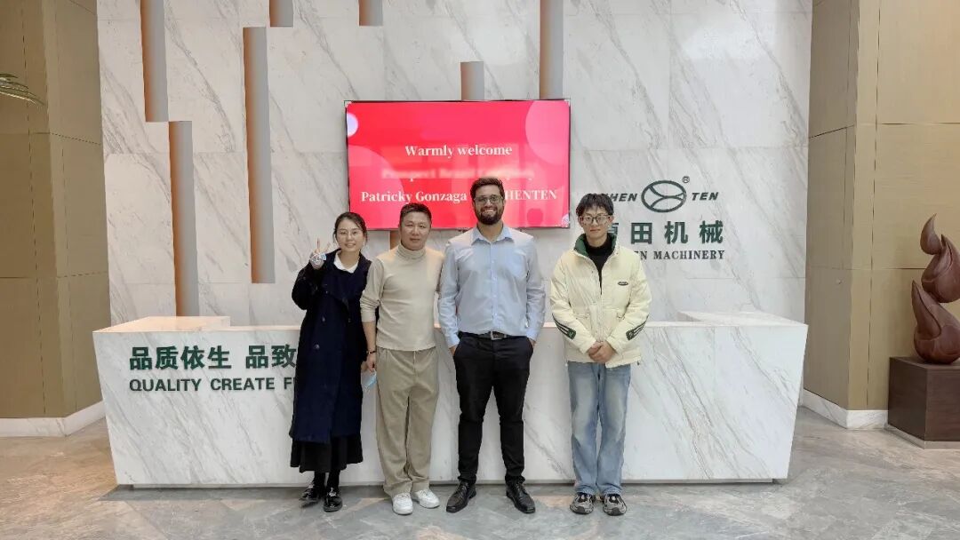 Cross-Ocean Exchange and Growth! Brazilian Clients Visit Jhenten Machinery for In-Depth Study(圖1)